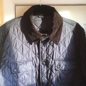 Excellent condition XXL Barbour quilted jacket/coat navy
